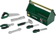 Theo Klein 8573 Tool Box | 7-Piece Tool Set | Sturdy Box with Practical Carry Handle | Toy for Children from 3 Years