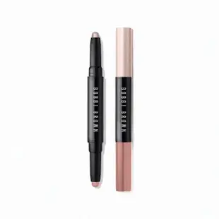 【Bobbi Brown 芭比波朗】自然好感眼彩組(流雲持久炫彩雙頭眼影筆 + 原生時尚5色眼彩盤/百貨週年慶/預購會)