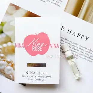 【Nina Ricci】NEW! 粉紅泡泡女性淡香水 1.5ml 全新專櫃體驗 試用 原廠針管香水 試管 重回少女般記憶