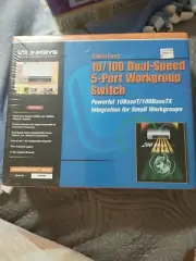 Linksys EZXS55W EtherFast 10/100 5-Port Workgroup Switch NEW SEALED