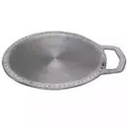 Silver Aluminum Plate Kitchen Roti Tosi Chapati Paratha Pancake Maker Round Disc