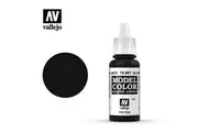 Vallejo Model Color Paint 17mL Glossy Black 70.861