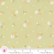 Moda BUTTERCUP & SLATE 29153 15 Green Sprig Floral COREY YODER Quilt Fabric
