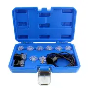 11Pc Electronic Fuel Injector Signal Injection Noid Light Tester Tool