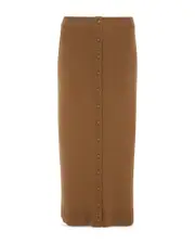 Victoria Beckham Knit Midi Skirt