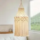 Handwoven Lampshades Tapestry Hanging Lamp Cover Decors Bohemian Home Hotel