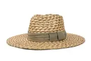 Brixton Ladies Hat Joanna Headwear, Bronze / Olive / Tan, S