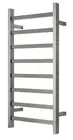 Brushed Gunmetal Non-Heated Towel Rail rack Ladder Square 1000*450mm wide 8 bar