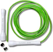 Elevate Rope Beaded Jump - Professional jump with an adjustable length up to max. 3 m, thickness 3 mm poly cord/8 mm including beads, weight 0.1 kg