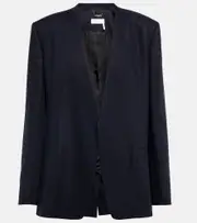 [Chloe] Chloé Linen blazer AU 14 blue
