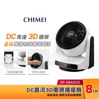 在飛比找蝦皮購物優惠-【現貨】 CHIMEI 奇美 8吋DC直流3D立體擺頭循環扇