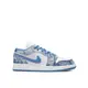 NIKE 女鞋 AIR JORDAN 1 LOW GS DENIM 水洗 白藍【A-KAY0】【DM8947-100】