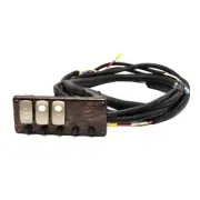 Larson Boat TV Switch Panel 22001472 | With Harness Woodgrain (Kit)