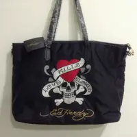 在飛比找蝦皮購物優惠-Ed Hardy 全新經典手提包