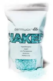 Dermwax Elite Sparkle Blue Wax Beads Choose Size