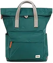 [Roka London] Roka Canfield B Small Sustainable Nylon Teal Backpack, Teal, s