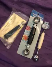 Pampered Chef Cook's Corer Strawberry Tomato Huller #1175 Discontinued Melon Lot