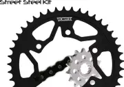 03-06 CBR600RR Vortex 520 SV3 15/43T Light Steel Sprocket & Chain Kit Honda