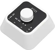 BT Page Turner Pedal, Compact Long Lasting Rechargeable Wireless Multimedia Controller Key Switch for Tablet Phone Multi Platforms Page Turning (White)
