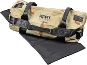 XPRT Fitness Workout Sandbag for Heavy Duty Workout Cross Training 7 Multi-positional Handles - Color Army Green/Black/Camo (Camo, Small)