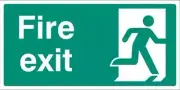 Sign Final Fire Exit Right Personal Protection & Site Safety Signs - 12033L