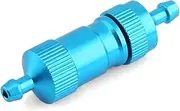 D4.5XD3XL51mm High Precision Big Fuel Filter 3mm RC Fuel Tank Accessories for Gasoline Aircraft Airplane Car Replacement Accessory Blue