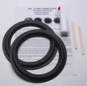 SPEAKER FOAM SURROUND REPAIR KIT For Rockford Fosgate Punch / XLC 8"