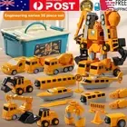 35pcs Magnetic Transform Engineering Car Assembled Toy, Robot Toys for Kid Gift