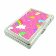 Summer Em3 Cigarette Case with Built in Lighter Metal Wallet