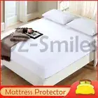 PVC Mattress Protector Fitted Sheet Cover Waterproof Single/Double/Queen/King