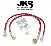 JKS Front Extended Brake Lines Jeep TJ Wrangler ZJ Gr. Cherokee 4"-6" [JKS2292] (for: Jeep)