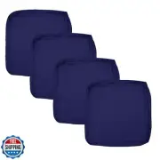 Oslimea Outdoor Patio Cushion Covers Replacement 24x22x4 inch 4Pack Patio Fur