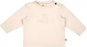 [Sterntaler] Long-Sleeved Shirt Horse Sunny - Crew Neck Shirt with Long Sleeves, Subtle Horse Front Print and Practical Press Studs - Girls' Long-Sleeved Shirt - Baby Clothing from Birth