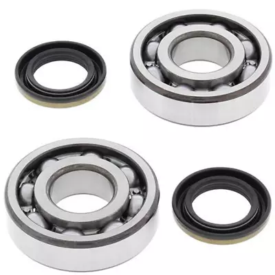 Fits 1994 Kawasaki KDX200 Crank Bearing & Seal Kit All Balls 24-1045