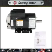 3450RPM 5HP Compressor Duty Electric Motor 1Phase 56HZ Frame 7/8" Shaft 230V New