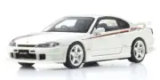 Kyosho 1/43 Nissan Silvia Nismo (White) Diecast Car KSR43125W