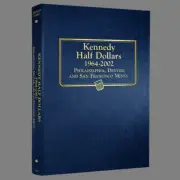 Whitman US Kennedy Half Dollar Coin Album 1964 - 2002 #9127