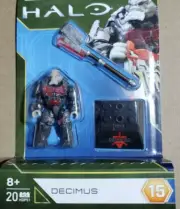 Mega Construx Halo Universe Heroes Series 15 Decimus Mini Figure damaged j hook
