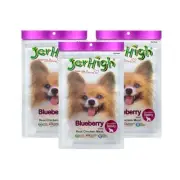 JerHigh Blueberry Stick Dog Puppy Food Chew Treats Beauty Hair Chicken Meat 60g