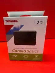 Toshiba Canvio Basics 2TB Portable Storage Model DTB520 NEW