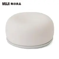 在飛比找momo購物網優惠-【MUJI 無印良品】芬香石/附盤/白