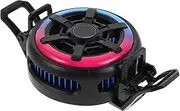 OSALADI Rgb Phone Cooling Fan Lightweight Cell Phone Cooler Magnetic Clip Temperature Display Gaming Accessory for Mobiles