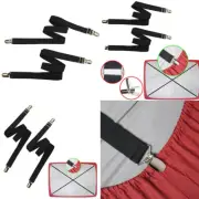 US 4-8 Pc Bed Fitted Clips Keep Bedsheets Mattress Sheet Grippers Holders Straps