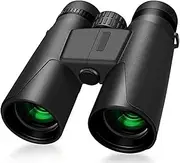 High Power Folding High-Powered Binoculars Nitrogen Waterproof Telescope with Low Light for Bird Watching Outdoor Sports Games Bi