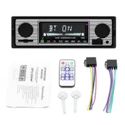1 DIN Retro Car Stereo Audio Automotive Bluetooth with USB USB/SD/AUX Card FM MP3 Player PC Type:-5513 Photo color