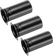 uxcell 9 pins Ceramic Vacuum Tube Socket Valve 53mm Aluminum Shield for 12AX7 12AU7 ECC83 ECC82 Tube,Black Pack of 3