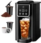 SHARDOR Single Serve Coffee Maker, Hot and Iced Coffee Machine for K Cup Pods &