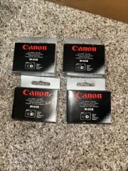 4x Canon IR-50 11 Black Ink Ribbon For Electronic Typewriters (2 Cassettes Each)