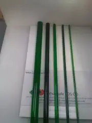 GREEN PERSPEX TINTED ACRYLIC PMMA ROUND ROD / SOLID BAR TRANSLUCENT COLOUR 500MM