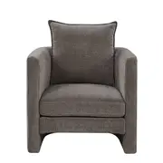 [James Lane] Mabel Muse Mink Accent Chair
